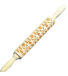 Holz Teigrolle 42cm mit individuellem Prägemotiv