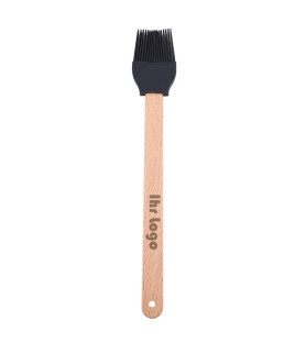 Individual baking and marinating brush with logo engraving