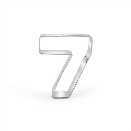 Cookie cutter number Seven