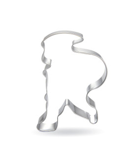 Cookie cutter Santa Claus