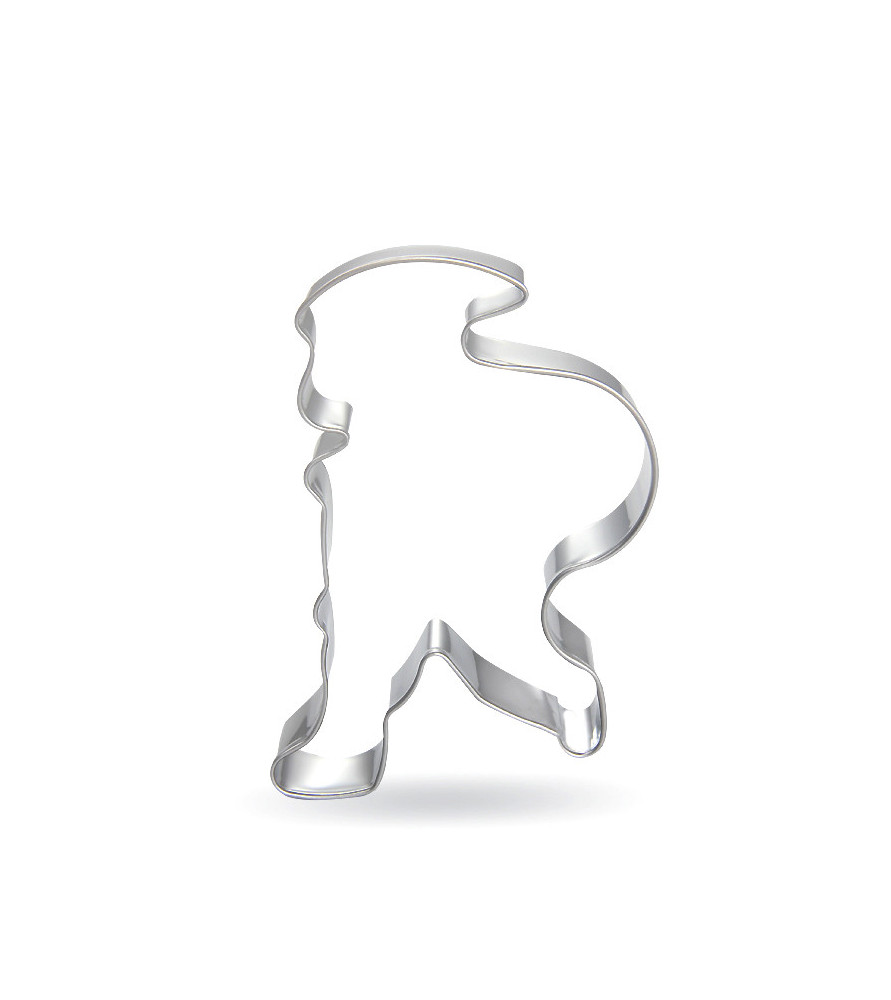 Cookie cutter Santa Claus