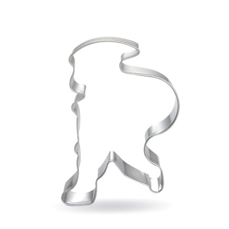 Cookie cutter Santa Claus