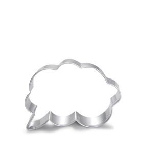 Cookie cutter Speech Bubble