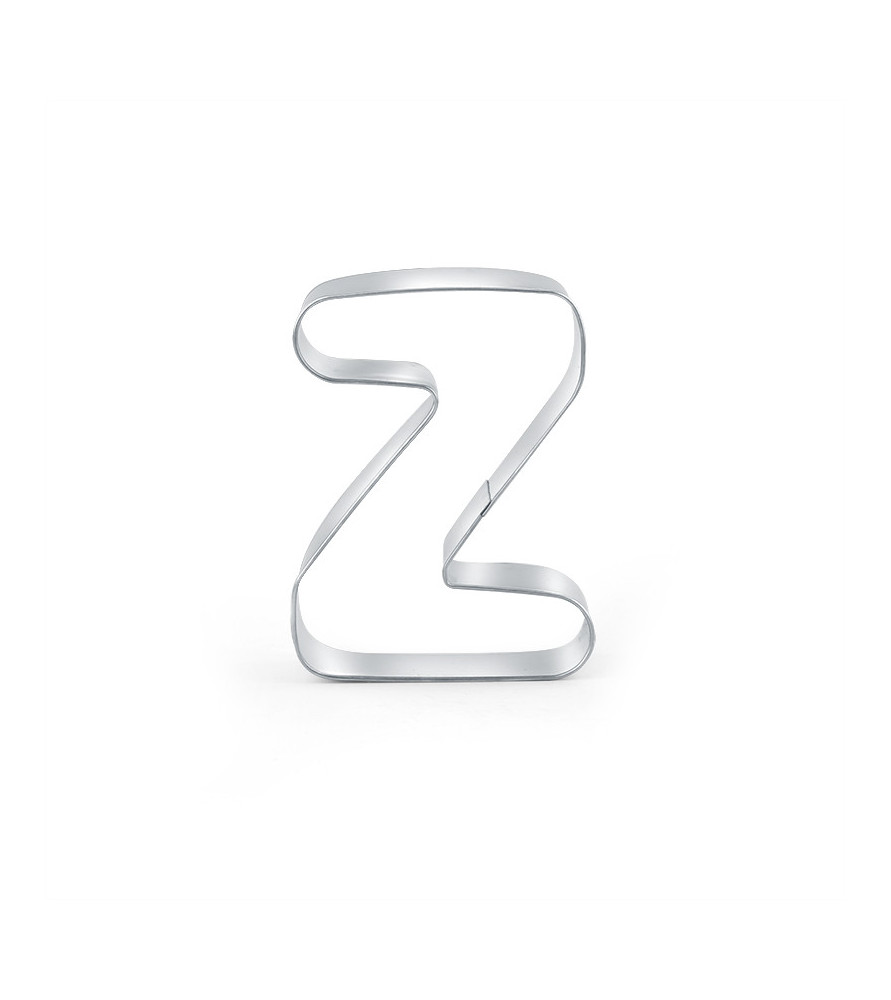 Cookie cutter letter Z