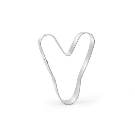 Cookie cutter letter Y