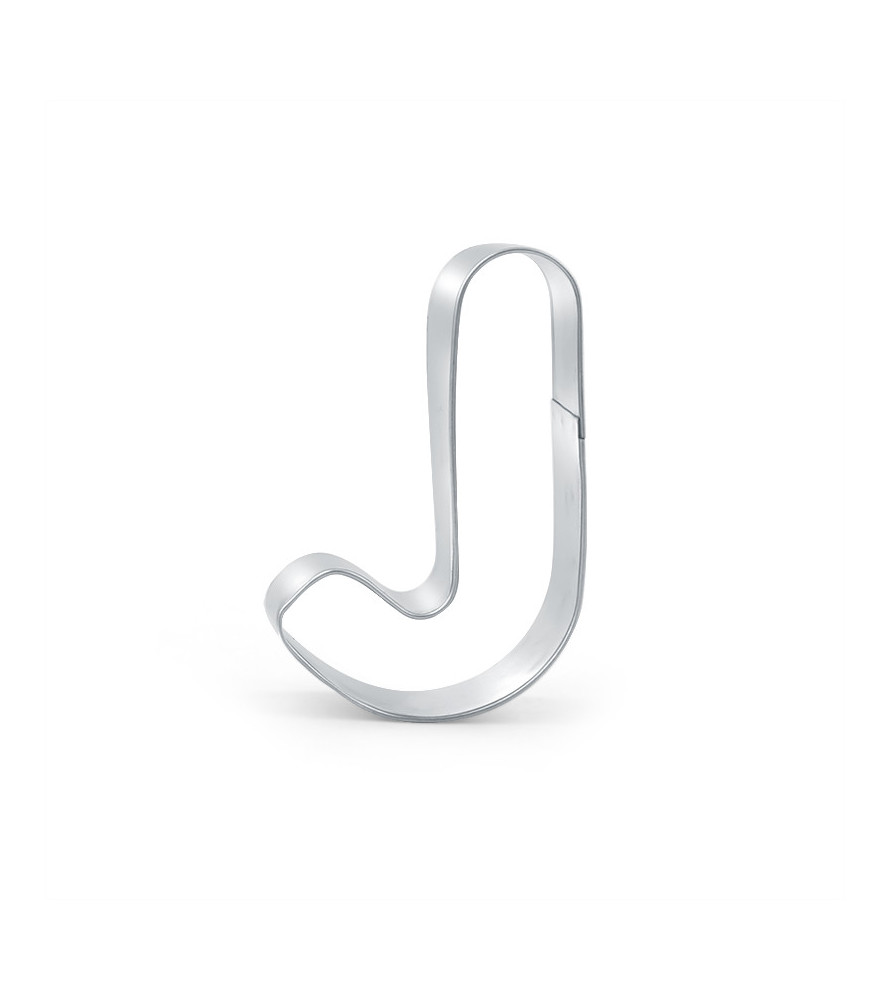 Cookie cutter letter J Cookie cutter letter J