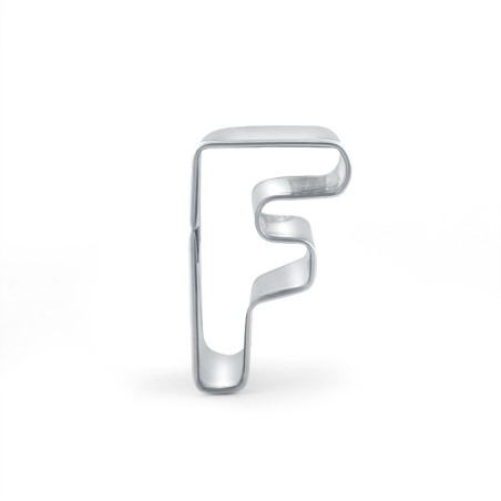 Cookie cutter Letter F