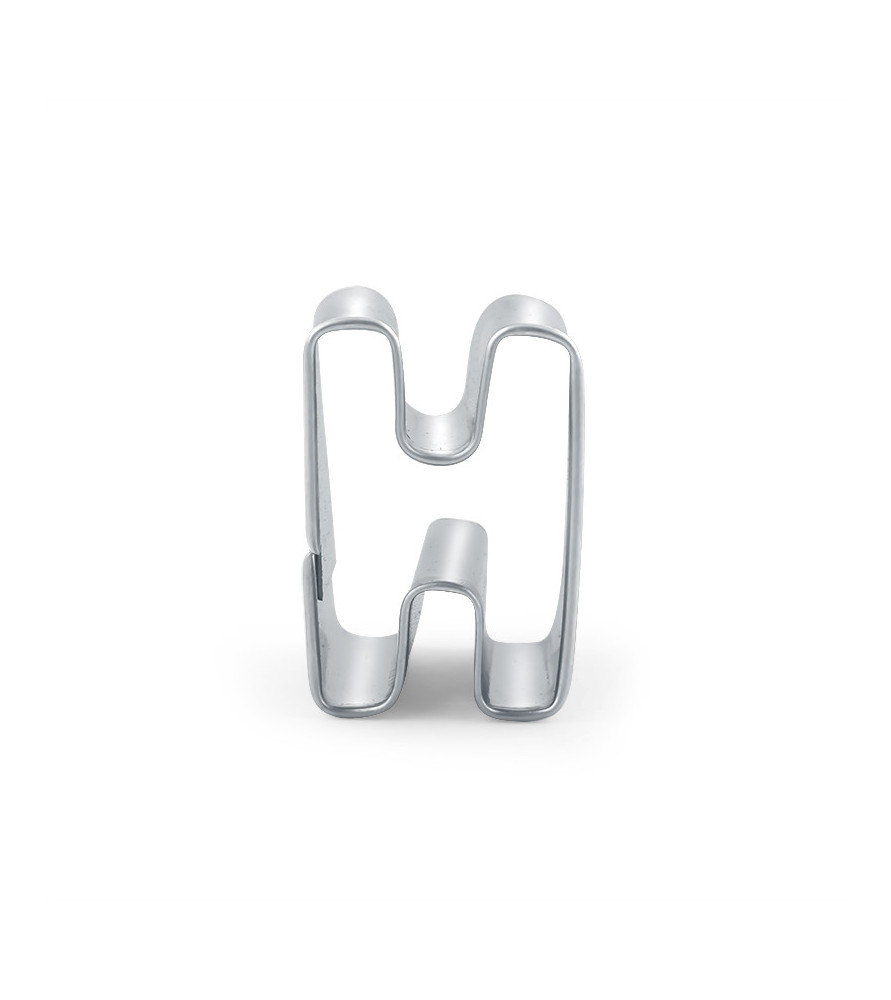 Cookie cutter Letter H