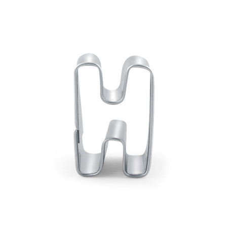 Cookie cutter Letter H