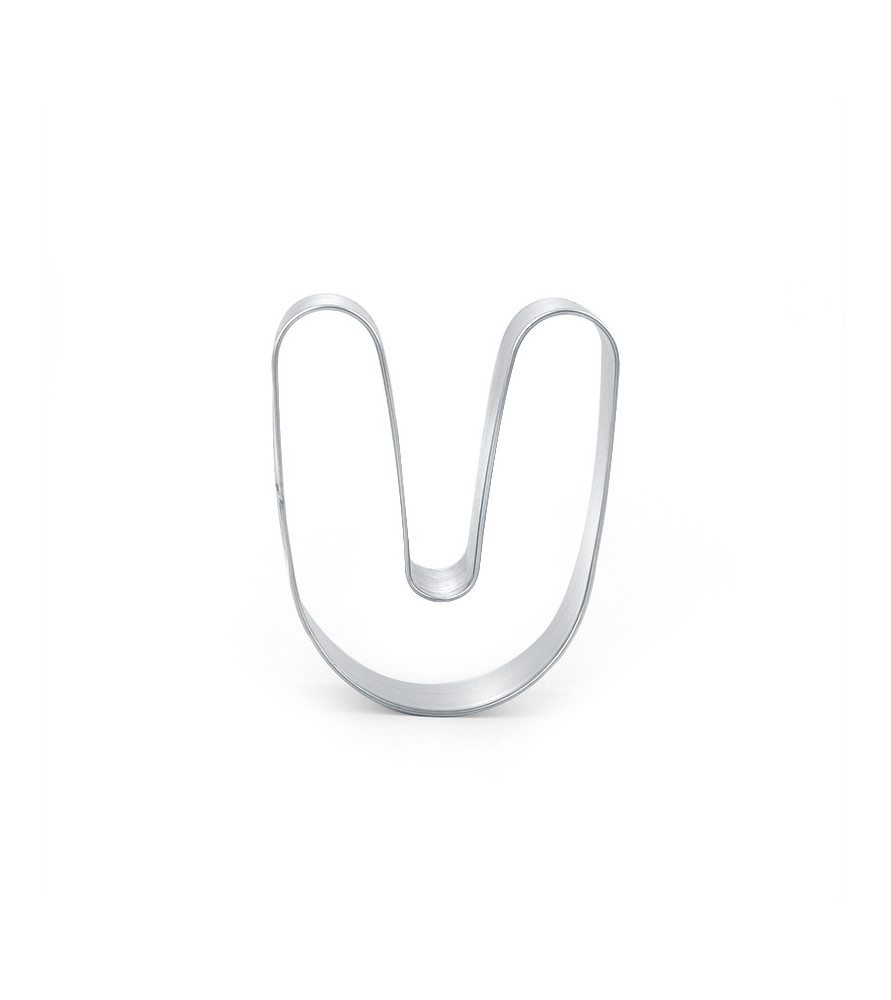 Cookie cutter Letter U