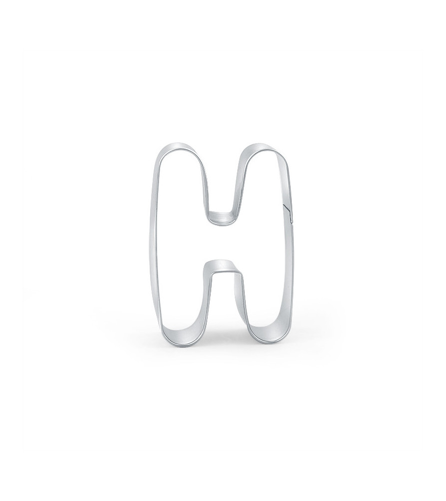 Cookie cutter Letter H Cookie cutter Letter H