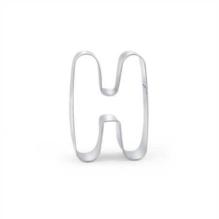Cookie cutter Letter H