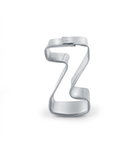 Cookie cutter letter Z