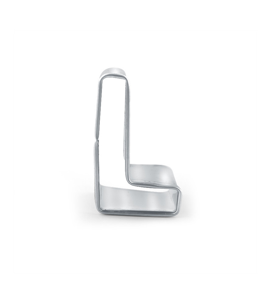 Cookie cutter letter L