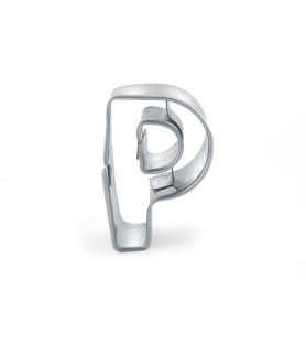 Cookie cutter Letter P