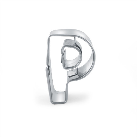 Cookie cutter Letter P
