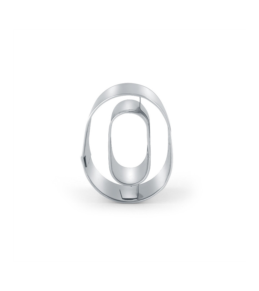 Cookie cutter number Zero Cookie cutter number Zero