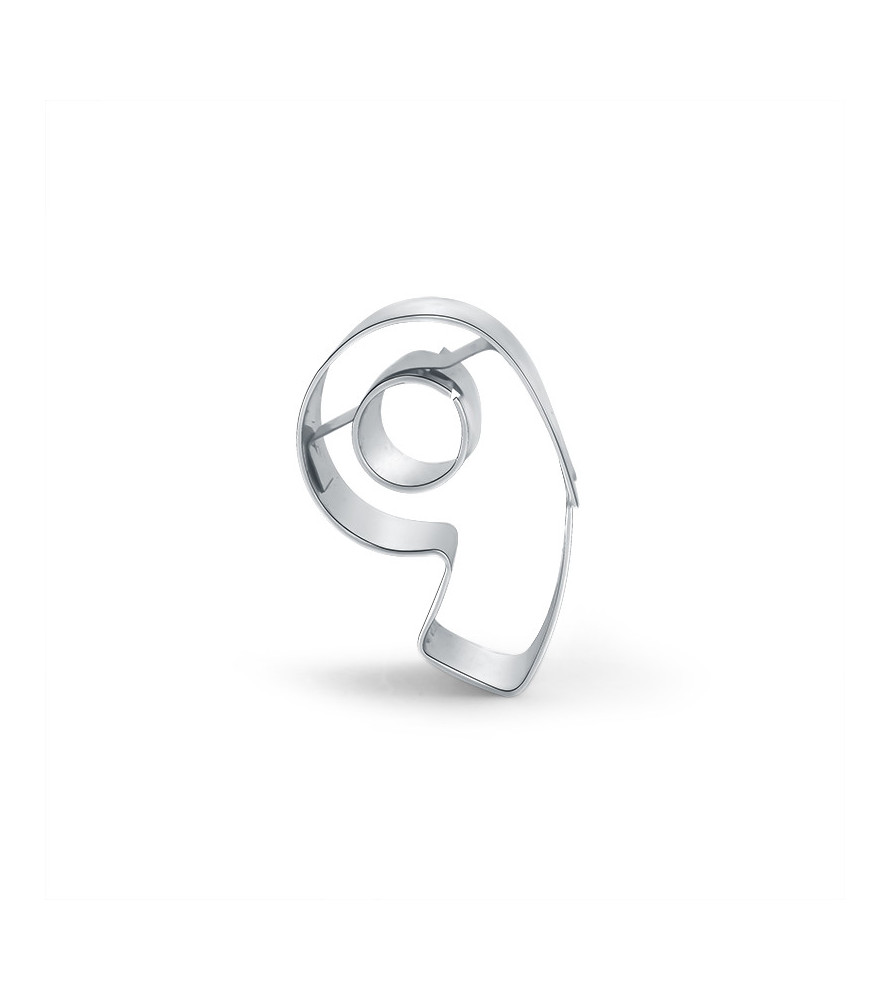 Cookie cutter number Nine Cookie cutter number Nine