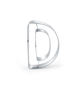 Cookie cutter letter D