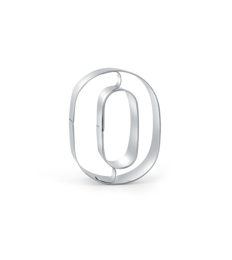 Cookie cutter letter O