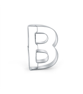 Cookie cutter Letter B