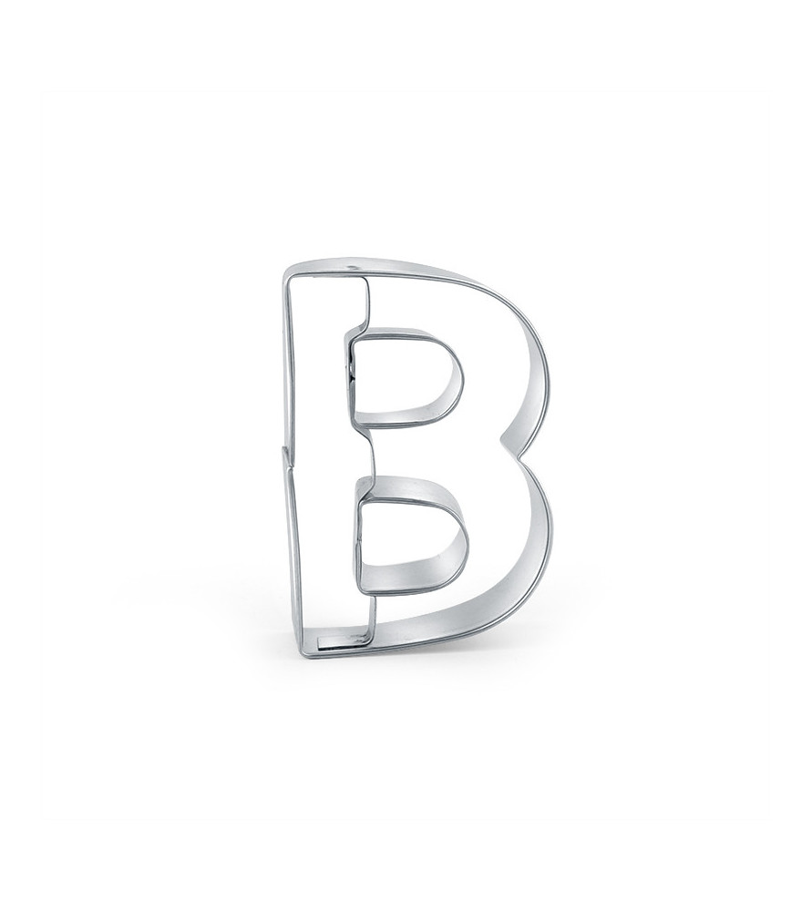 Cookie cutter Letter B