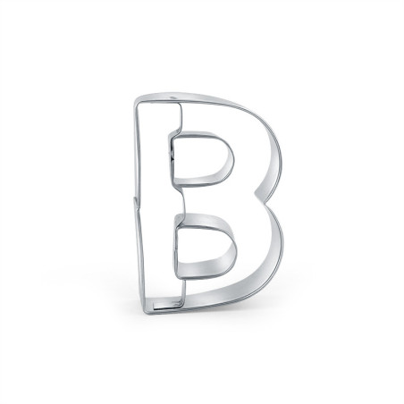 Cookie cutter Letter B