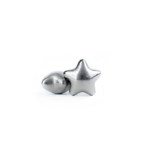 Frozen Steel stainless steel star ice cubes