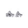 Stainless steel dogbone ice cube
