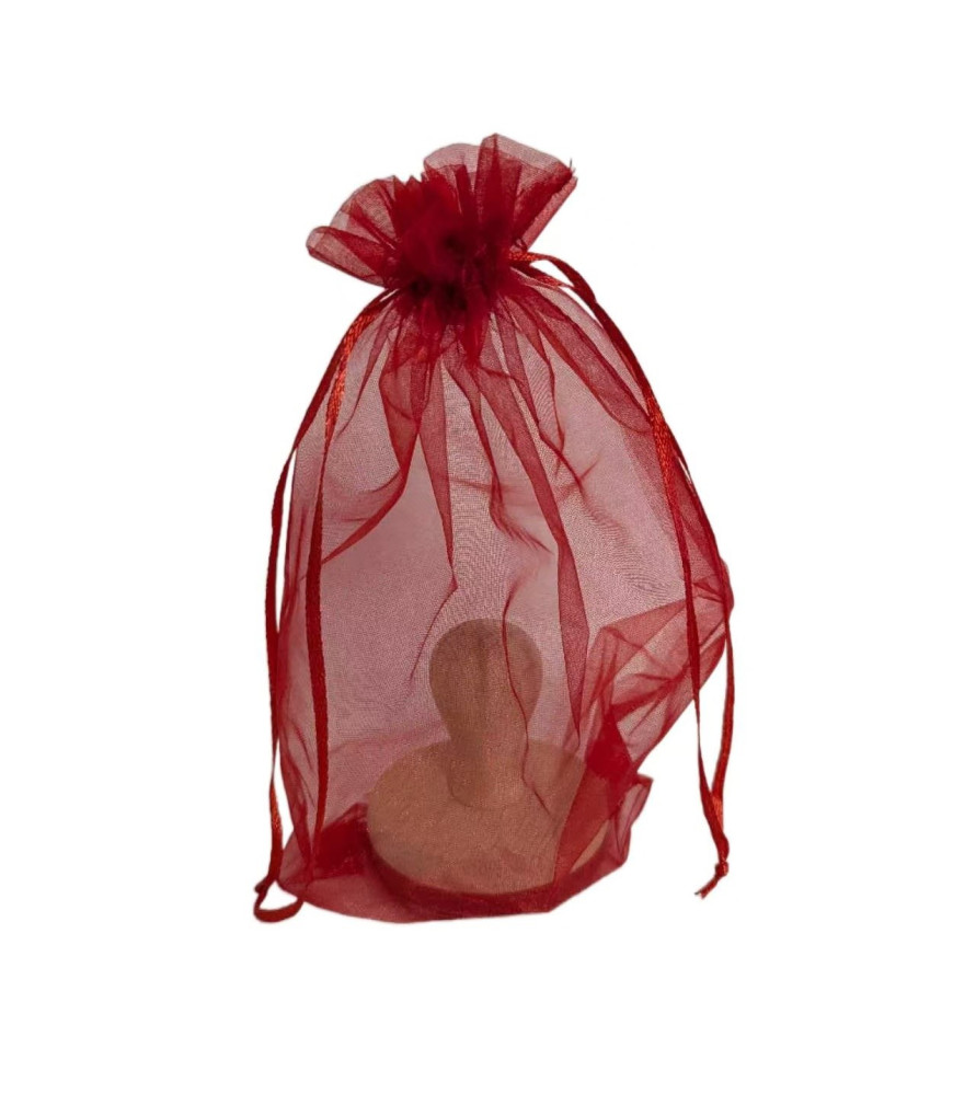 Cookie stamps organza pouch