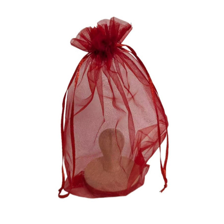 Cookie stamps organza pouch